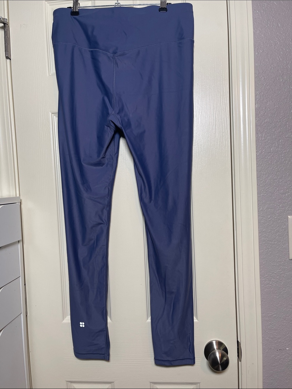 Sweaty Betty Dusty Blue High-Waist Leggings
